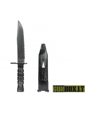 Imitacinis peilis M10 - Juodas