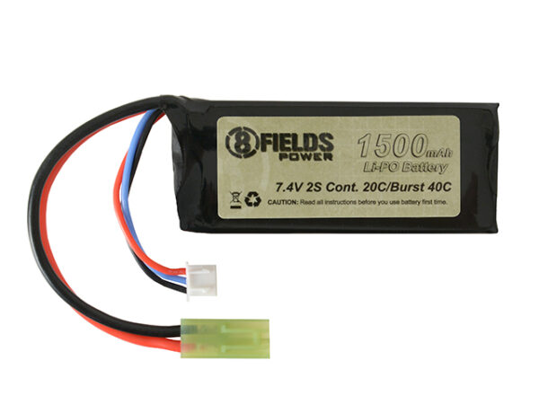 LiPo 7,4V 1500mAh 20/40C Baterija